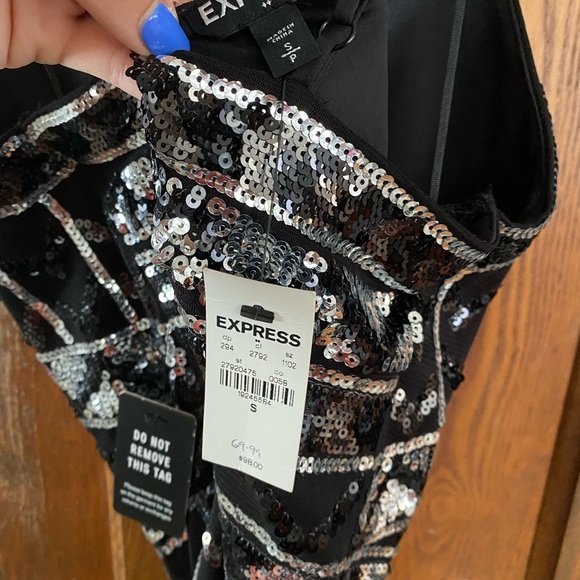 Sequin Express size small NEW WITH TAGS dress - Picture 3 of 3